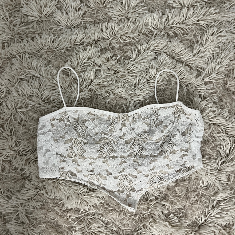 White Lace Bralette